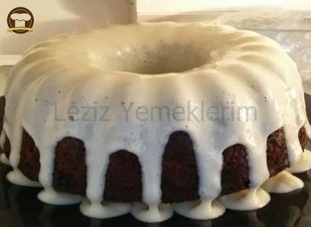 Siyah Beyaz Cevizli Kek