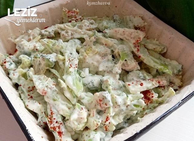 2 Dakika Da Hazır Yoğurtlu Brokoli Salatası