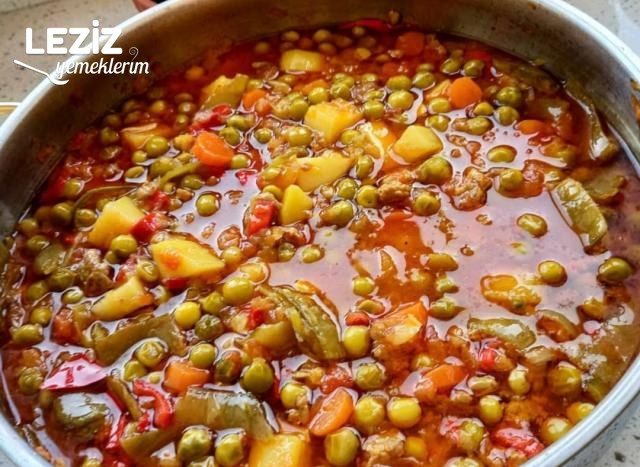 Zerdeçallı Kıymalı Bezelye (Sağlıklı Mı Sağlıklı)