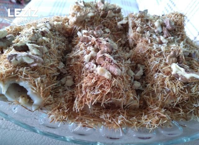 Muhallebili Kadayıf Sarması