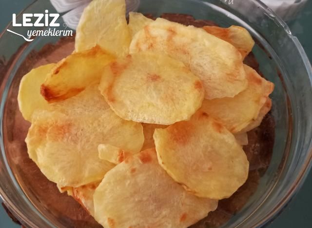 Mikrodalgada Ev Yapımı Patates Cipsi