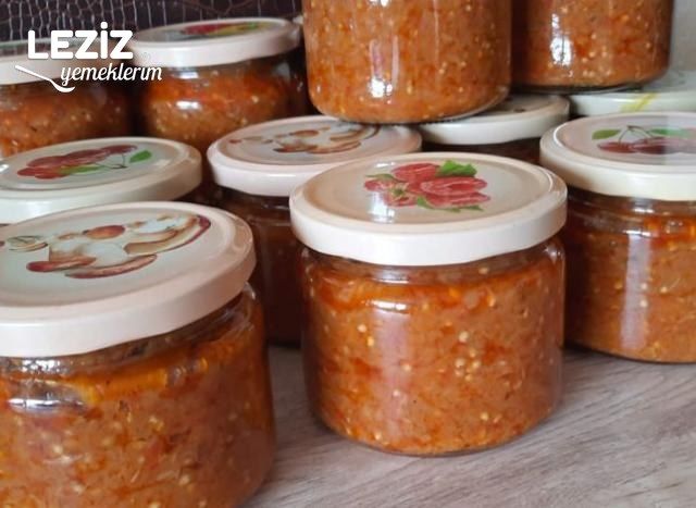 Közlenmiş  Patlıcanlı Kahvaltılık Sos