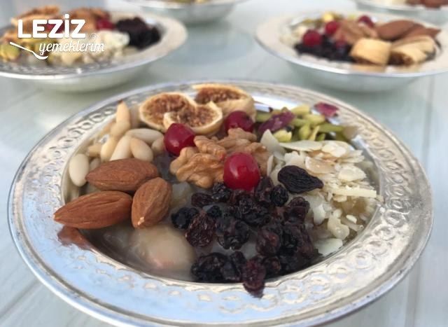 1 Kg Buğdaydan Aşure Tarifi
