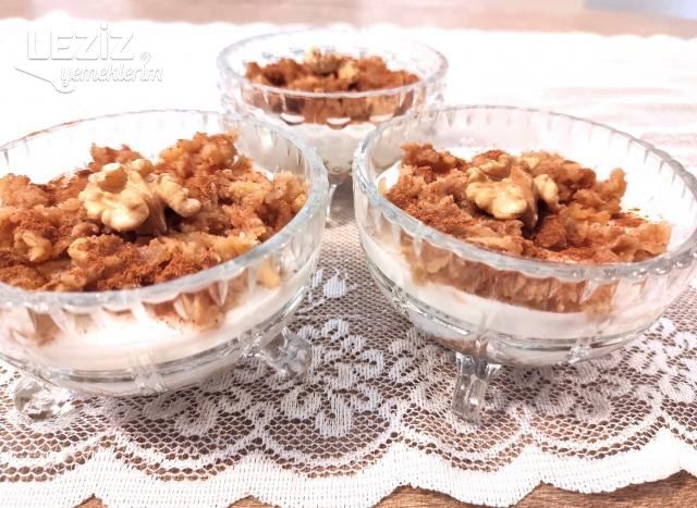 Pudingli Elma Tatlısı