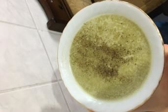 Maydonoz Sapı Çorbası