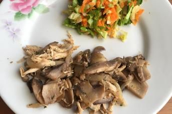 Tavuklu Mantar Kavurma