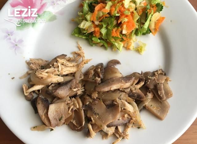Tavuklu Mantar Kavurma