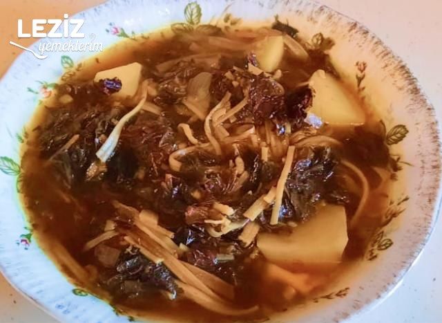 Erişteli Evelik (Labada) Çorbası - Aşı