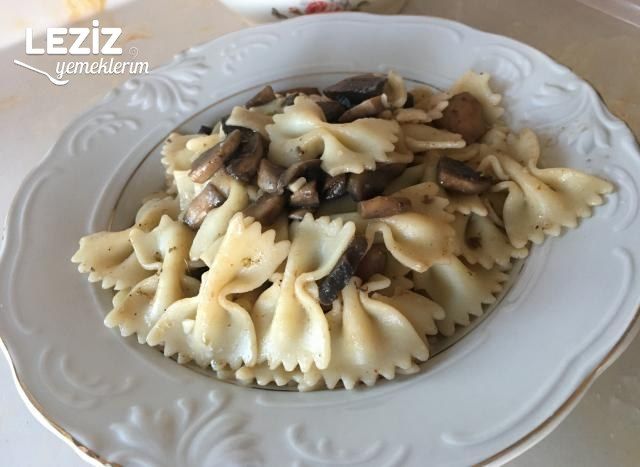 Mantarlı Makarna Tarifi