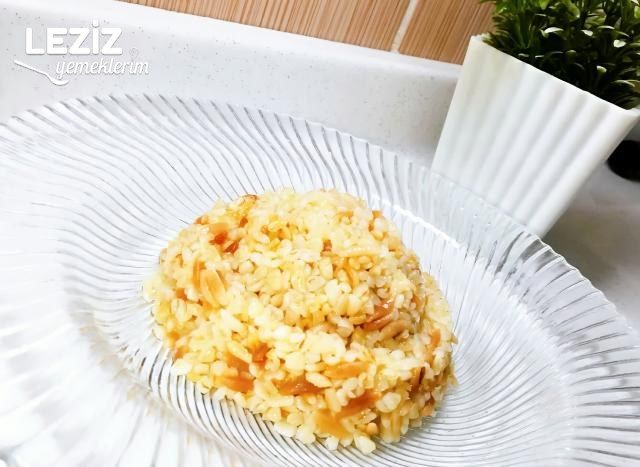 Arpa Şehriyeli Tane Tane  Bulgur Pilavı