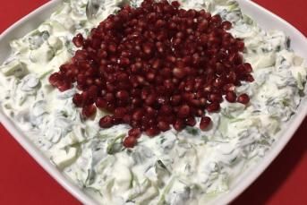 Elmalı Narlı Semizotu Yoğurtlaması