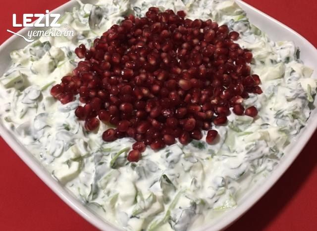 Elmalı Narlı Semizotu Yoğurtlaması