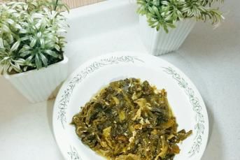 Yumurtalı Çiriş Otu Kavurması