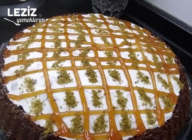Muzlu Damla Çikolatalı Tart Kek