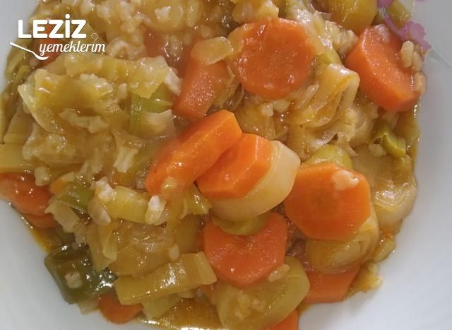 Nefis Zeytinyağlı Pırasa Tarifi