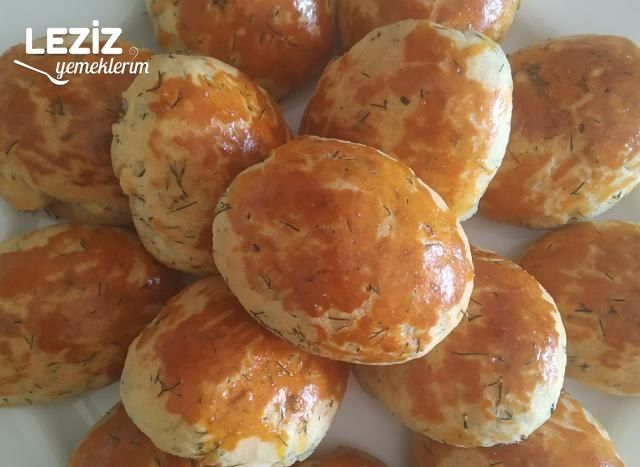 Dereotlu Peynirli Poğaça (Pastane Poğaçası)