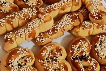 Pastane Tadında Tuzla Kurabiye