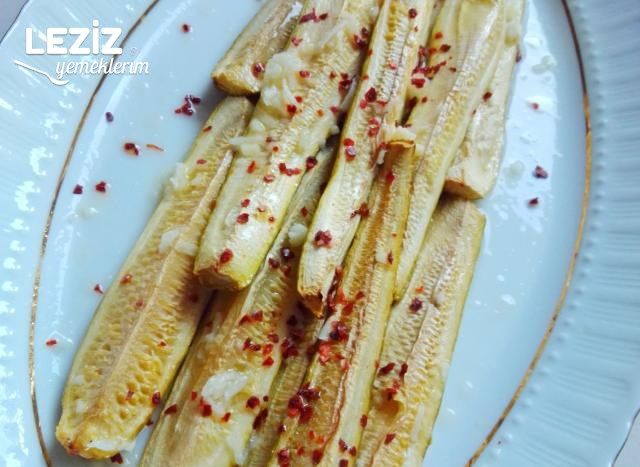 Sarımsaklı Limonlu Kabak Mezesi