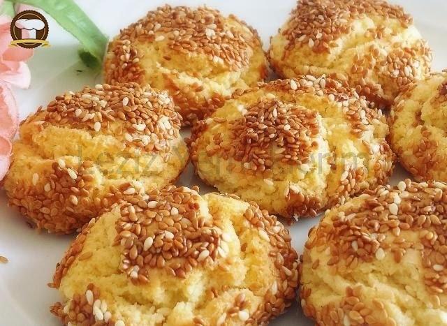 Nefis Susamlı Kurabiye