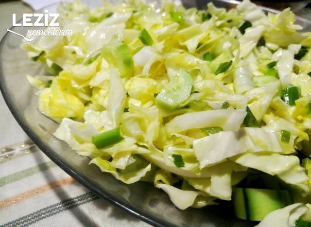 Beyaz Lahana Salatası Tarifi
