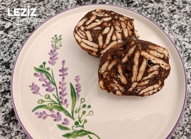 Muzlu Cevizli  Mozaik Pasta Tarifi