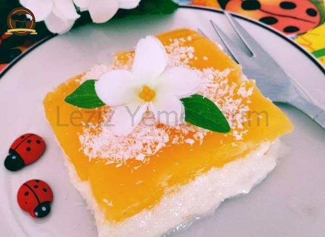 Portakallı İrmikli Kedidili Tatlısı