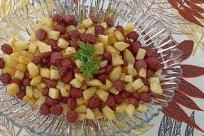 Kahvaltılık Patatesli Sosis