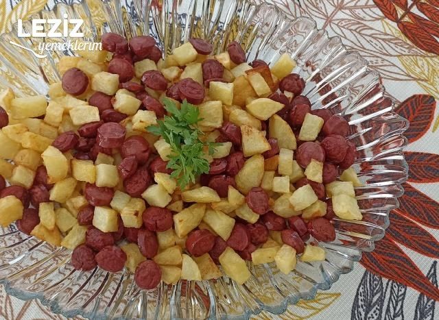 Kahvaltılık Patatesli Sosis