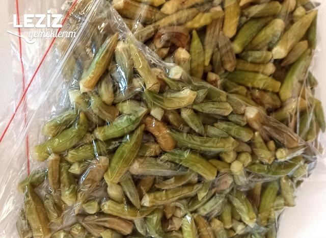 Derin Dondurucuya  Bamya Nasıl Yapılır