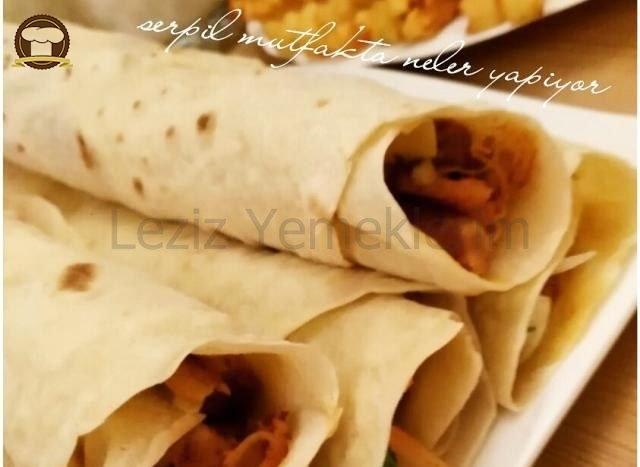 Ev Yapımı Tavuk Döner