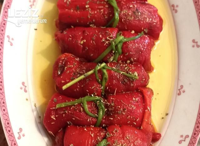 Peynirli Kapya Biber Sarması