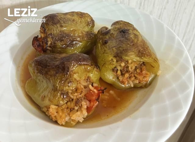 Fırında Biber Dolması Tarifi