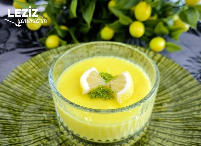 Limonlu Muhallebi Tarifi, Nasıl Yapılır