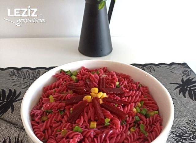 Şalgamlı Makarna Salatası Tarifi
