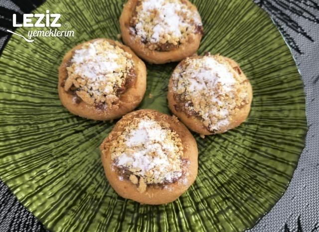 Elmalı Crumble Kurabiye