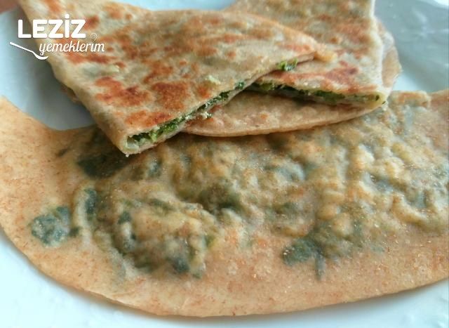 Tam Buğday Unlu Ispanaklı Börek (Yağsız Pişen)