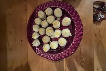 Limonlu Cheesecake Topları