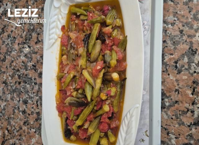 Fırında Ekşili Bamya