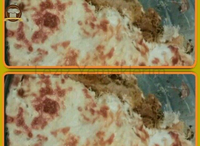 Beşamelli Kıymalı Kadayıf  Böreği