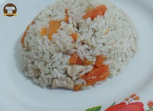 Tavuklu Özbek Pilavı