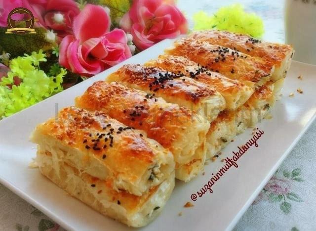 Baklava Yufkasından Peynirli Börek
