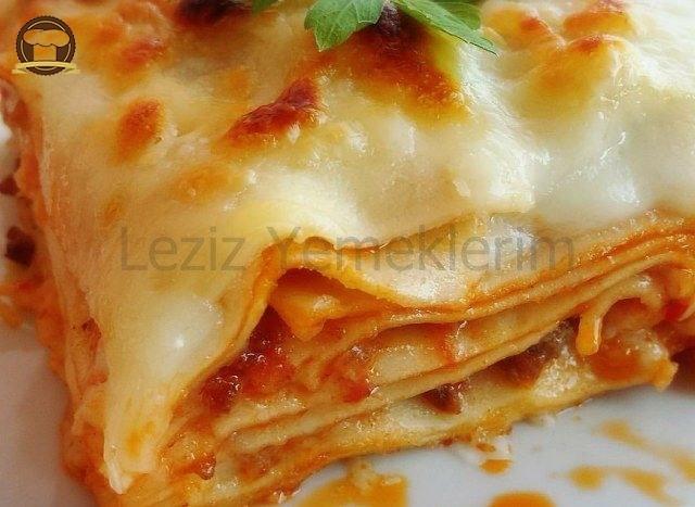 Kıymalı Lazanya