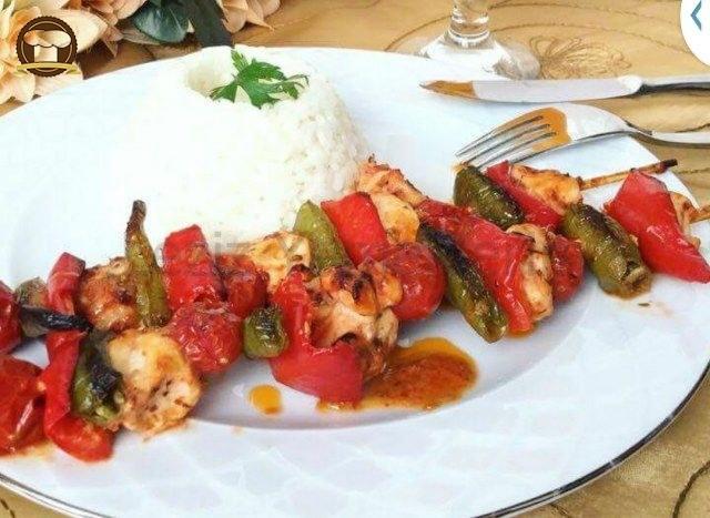 Fırında Tavuk Şiş