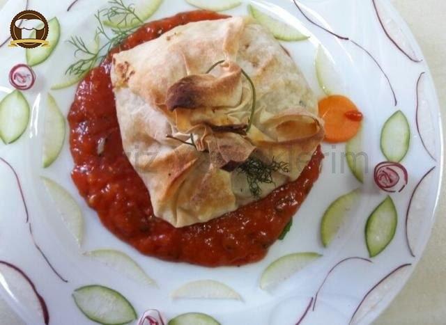 Tavuklu Bohça Kebabı