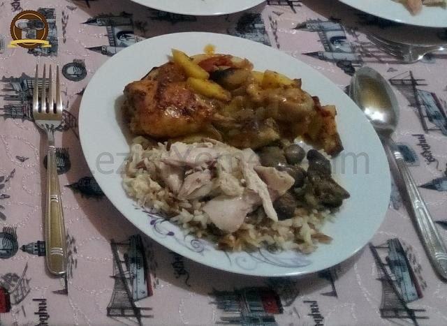 Fırında Karışık Soslu Baget