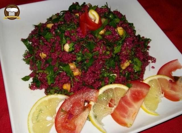 Şalgamlı Bulgur Salatası Yapımı