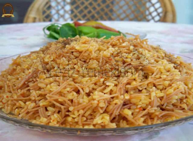 Tel Şehriyeli Bulgur Pilavı