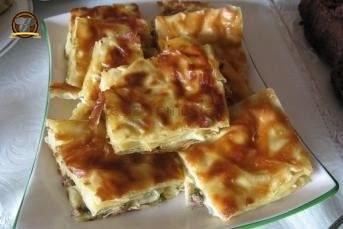Su Böreği (Hazır Yufkadan)