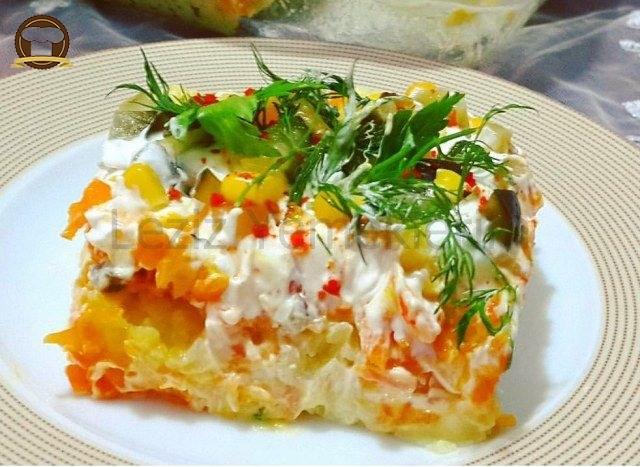 Yoğurtlu Patates Salatası