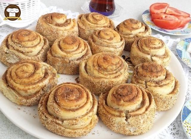 Haşhaşlı Rulo Çörek